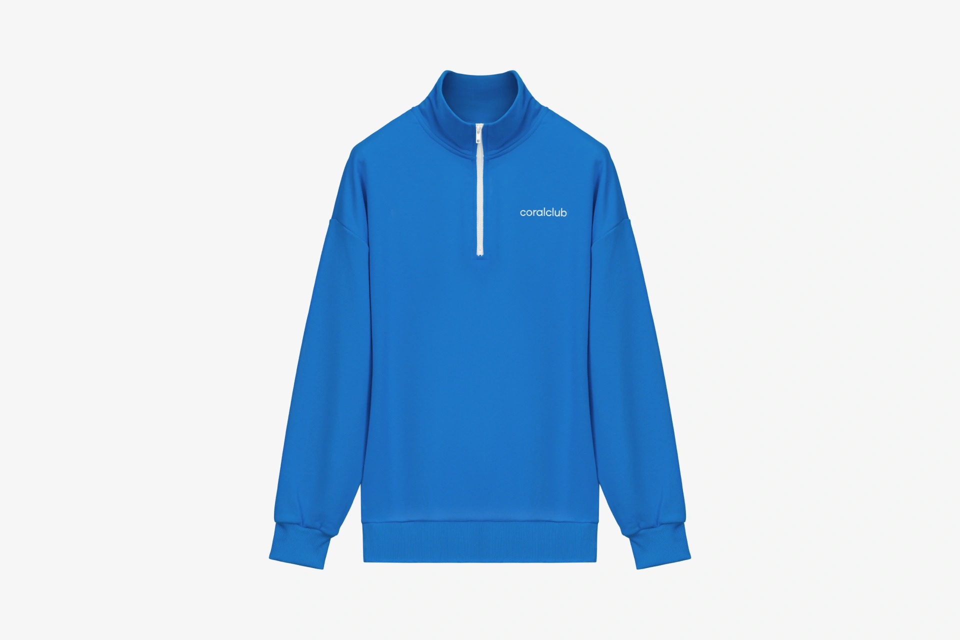 SWEATSHIRT ZIP, Dark blue